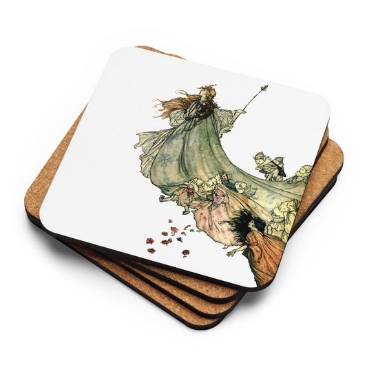 Fairy Cork-back coaster