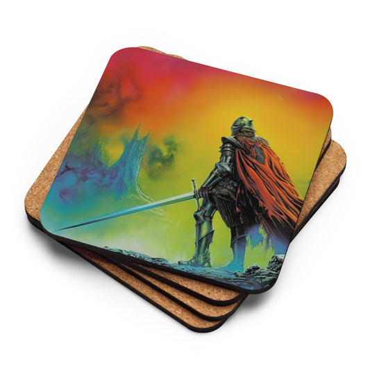 Dark Fantasy Cork-back coaster