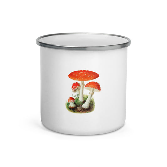 Mushroom Enamel Mug