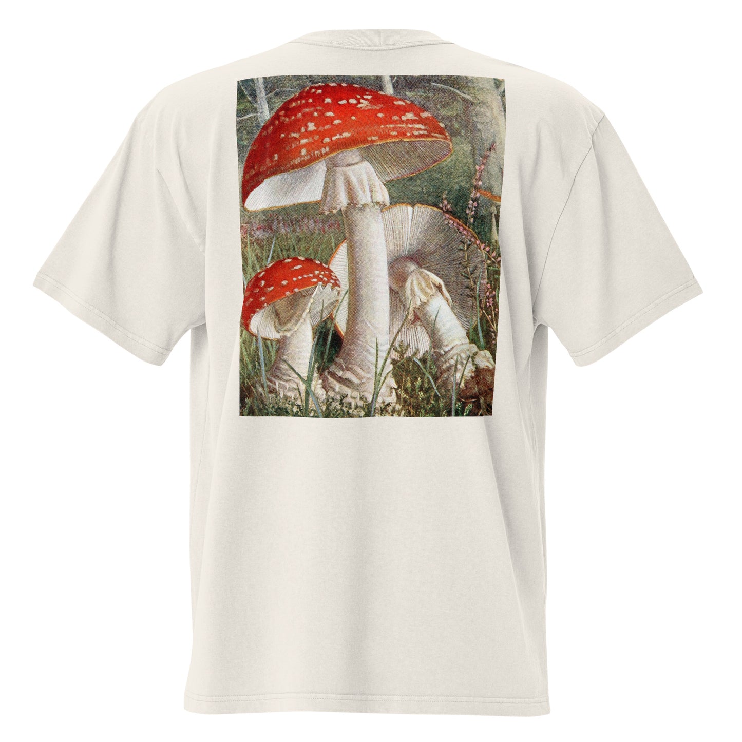 Mushroom Queen Oversized faded Women's T-Shirt