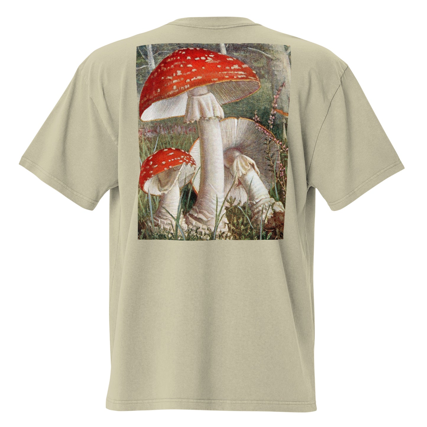 Mushroom Queen Oversized faded Women's T-Shirt