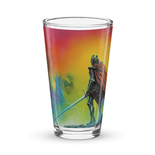 Dark Fantasy Shaker pint glass