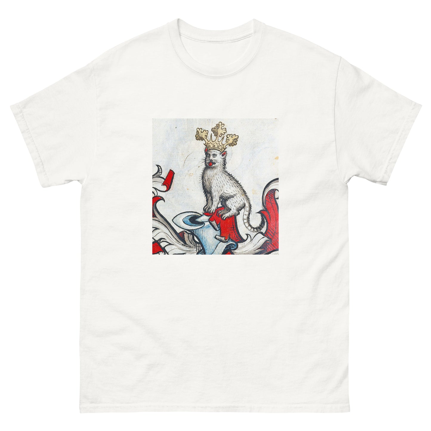 Medieval Cat King Unisex T-Shirt