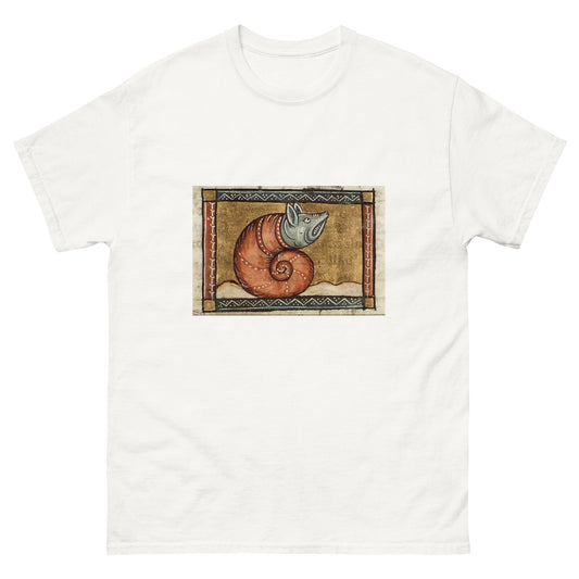 Medieval Snail Dog Unisex T-Shirt