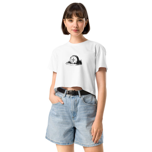 Grave Women’s crop top